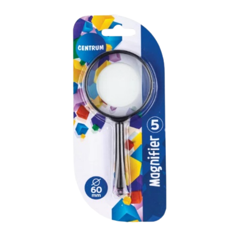 LUPA CON 5 VECES DE AUMENTO 6CM DIAMETRO CENTRUM