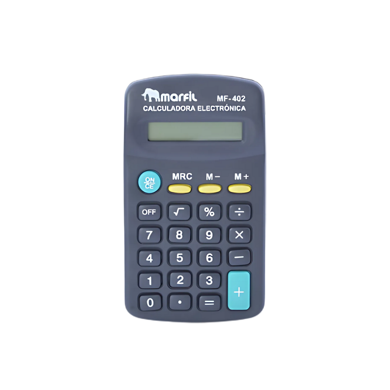 CALCULADORA BOLSILLO 8 DIGITOS MARFIL