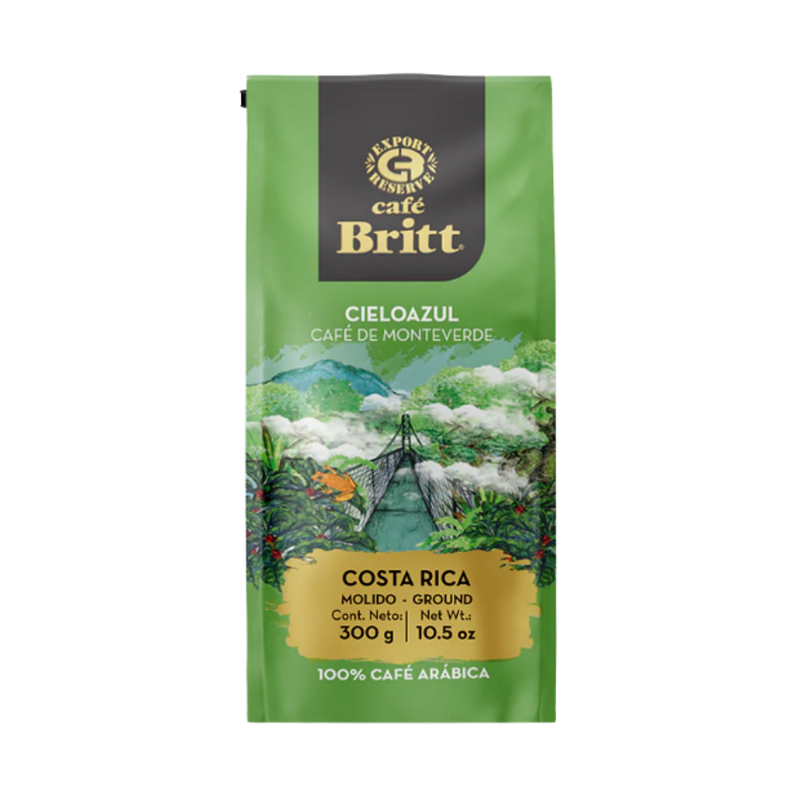 CAFE BRITT MONTEVERDE MOLIDO 300G