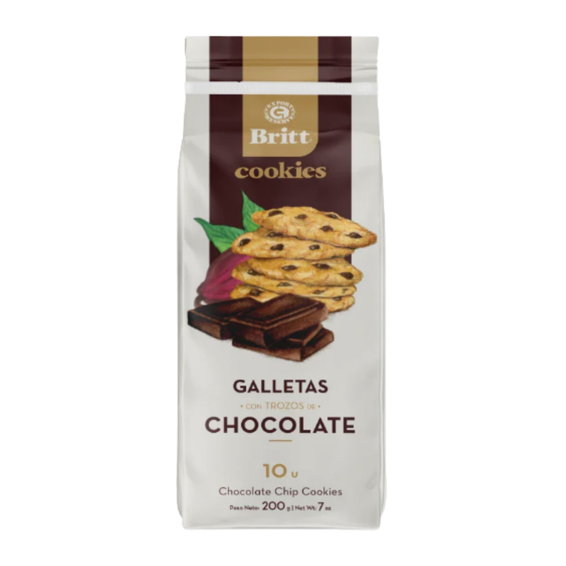 GALLETAS BRITT CHOCOLATE 10 UDS 