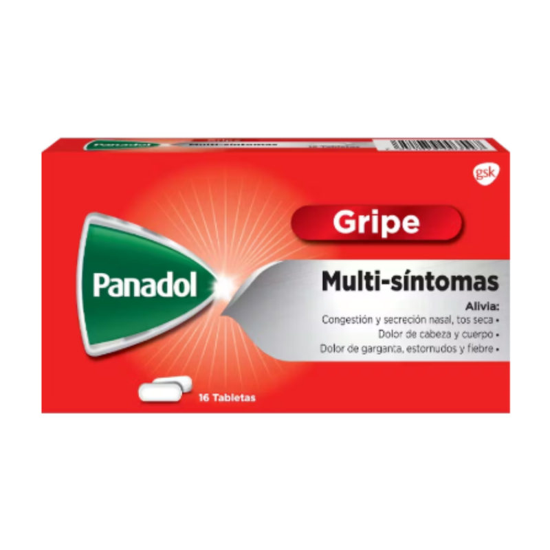 PANADOL MULTISINTOMAS PEQUEÑA X8 (16 UDS)