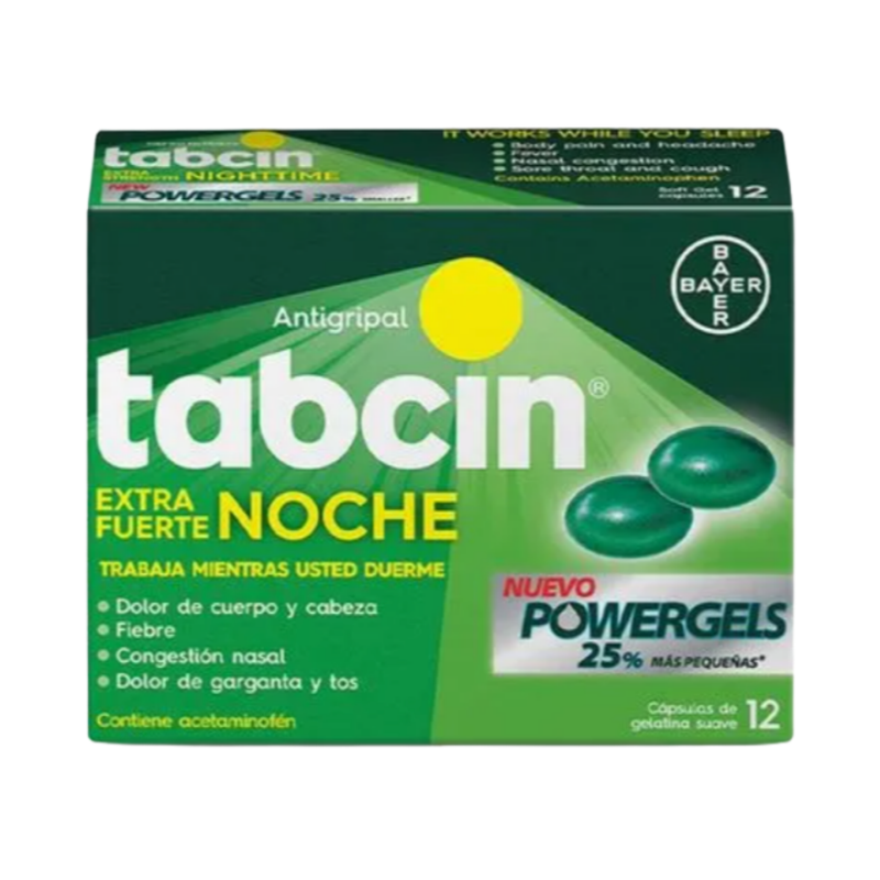 TABCIN GEL NOCHE X12
