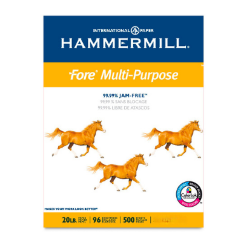 RESMA PAPEL BOND HAMMERMILL T/OFICIO 8.5x13" 75GRS 