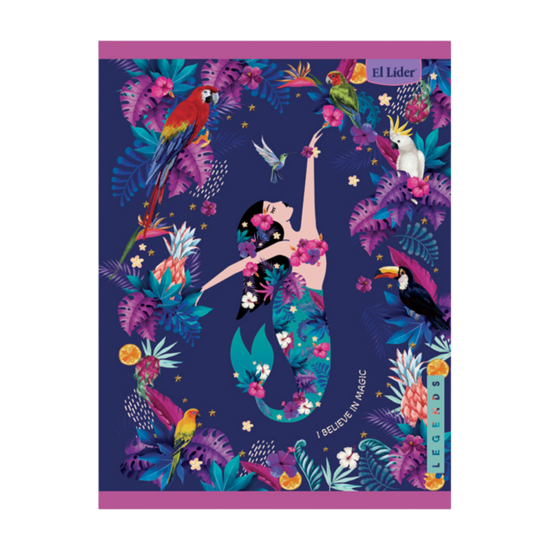 CUADERNO COSIDO GRANDE 100H SURTIDO VALUE MUJER