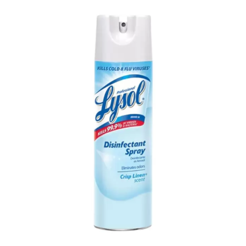 LYSOL AEROSOL DESINFECTANTE AROMA CRISP LINEN 3UDS 562ML 