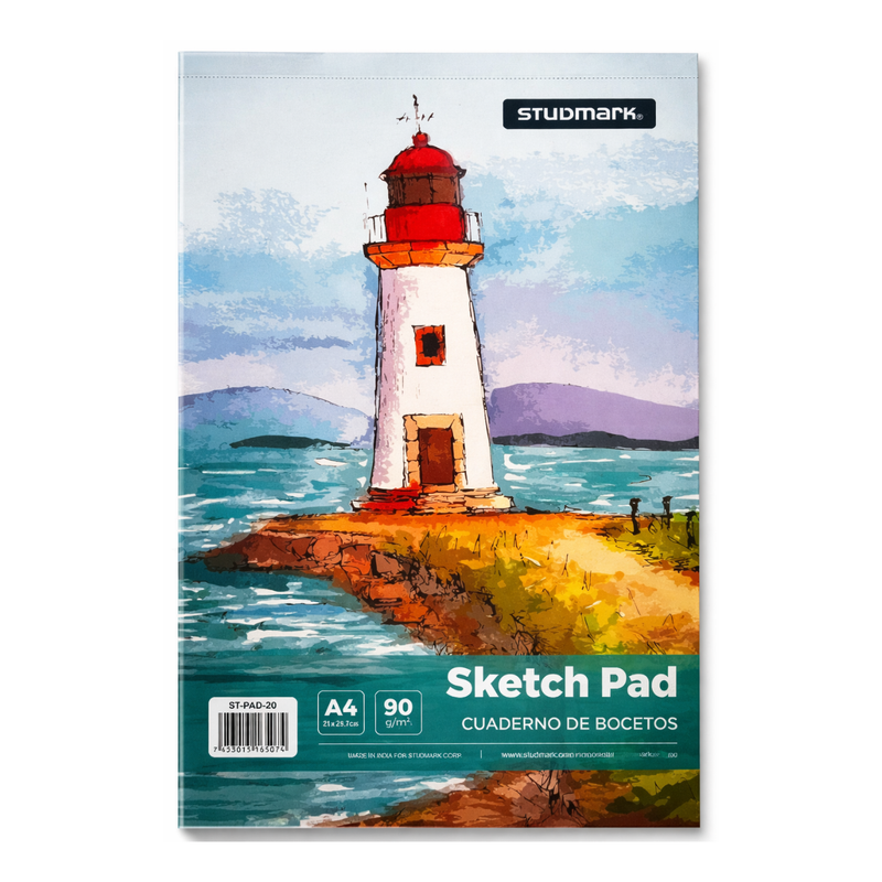 CUADERNO DE DIBUJO A4 VERTICAL 40H 90G