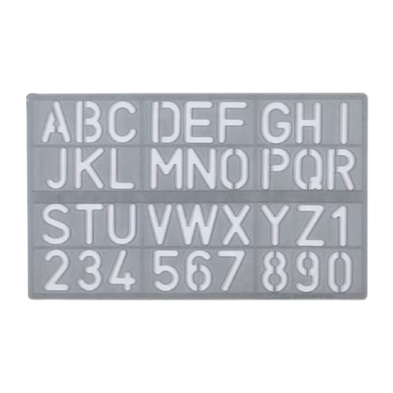 PLANTILLA DE LETRAS COX 1600 30MM