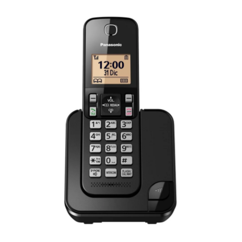 TEL. INAL. PANASONIC KX-TGC350LAB NEGRO 