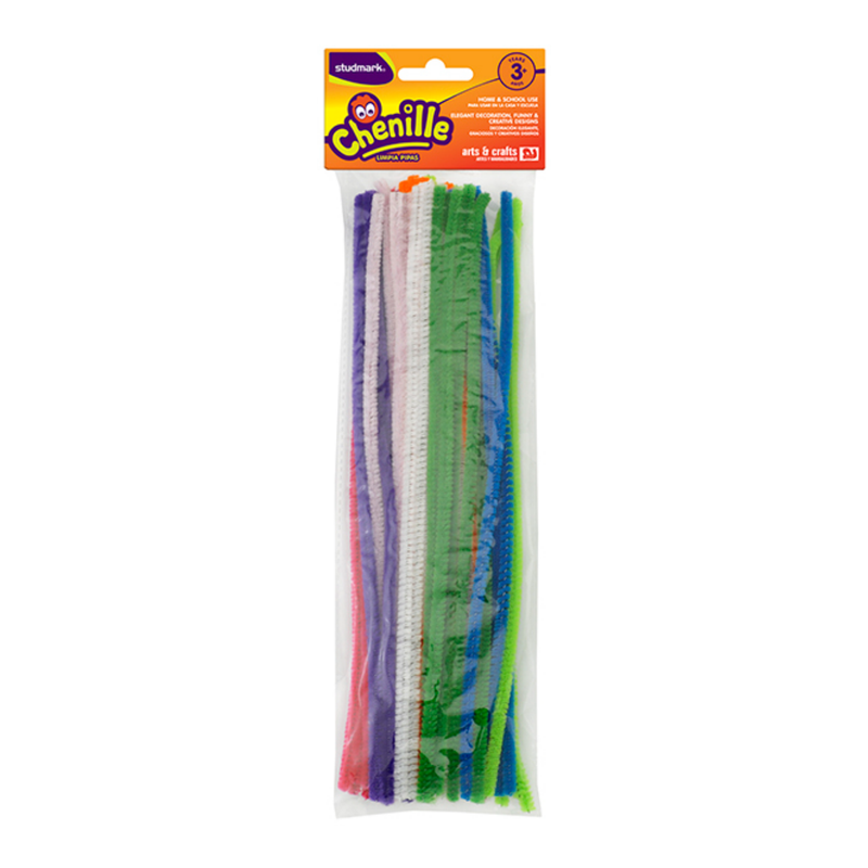 LIMPIA PIPA 6MM (40 PZS) SURTIDO