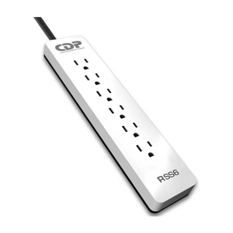 REGLETA PLASTICA CDP 6 ENTRADAS RSS 6 110V-240W 