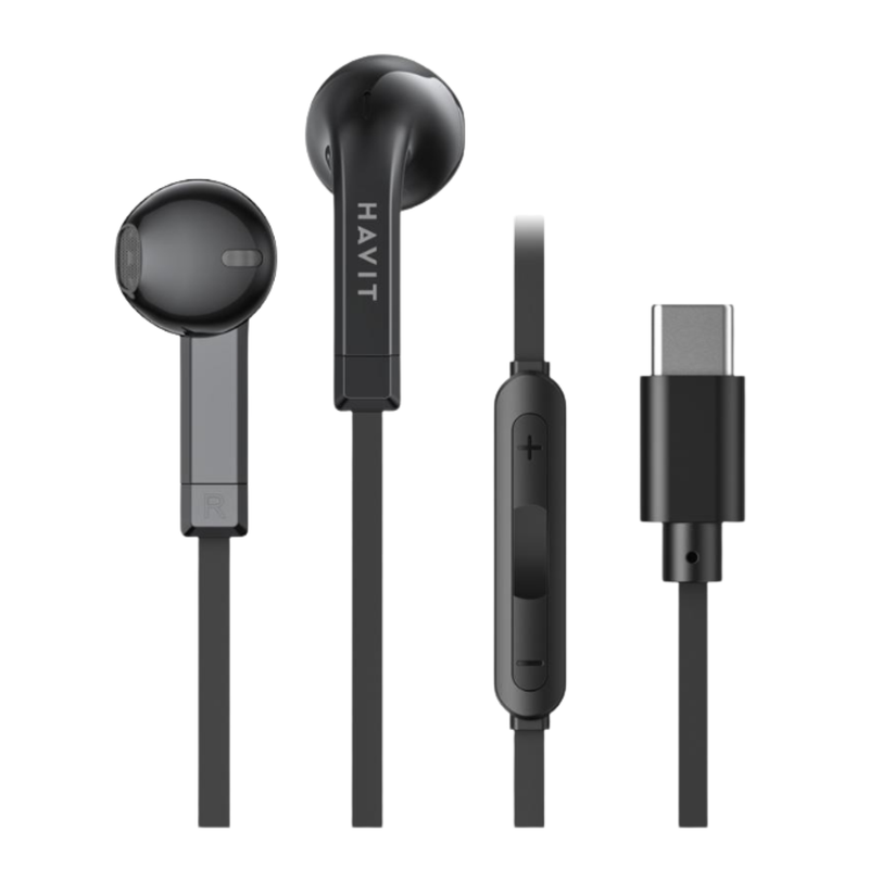 AUDIFONO HAVIT E366C NEGRO TIPO C