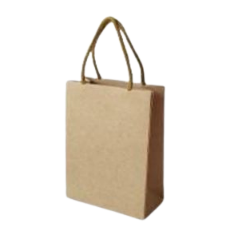 BOLSA KRAFT VERTICAL #1402 12X6X4CM