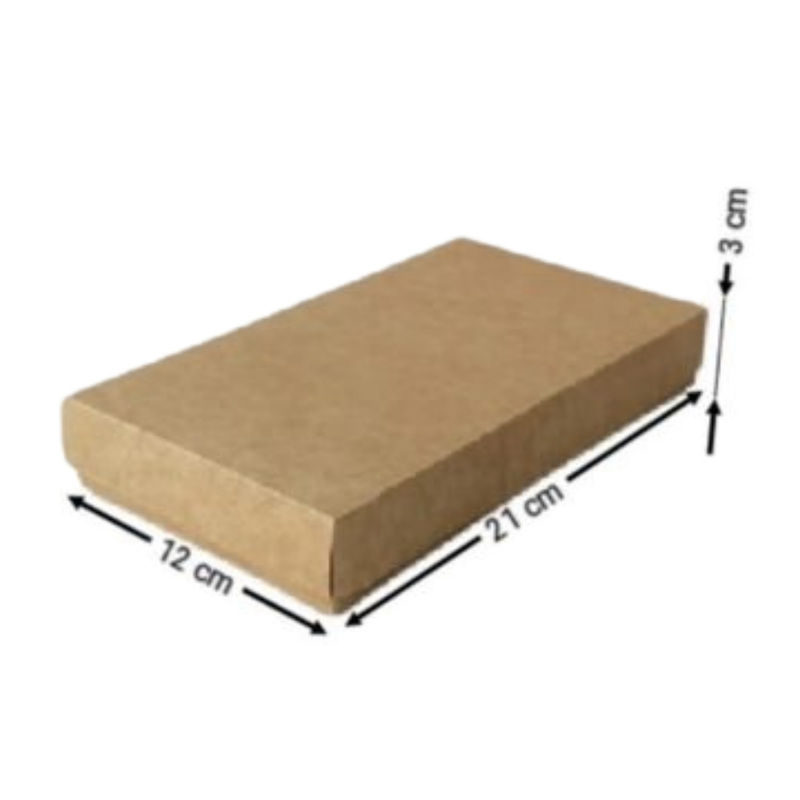 CAJA KRAFT #2004 21X12X3CM