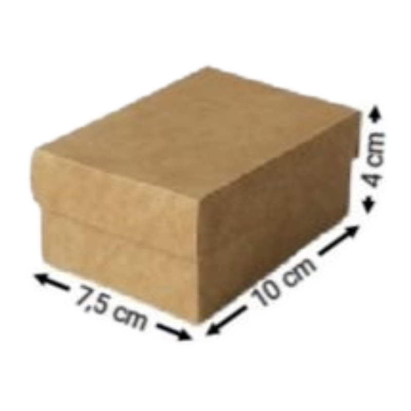 CAJA KRAFT #2020 10X7,5X4CM