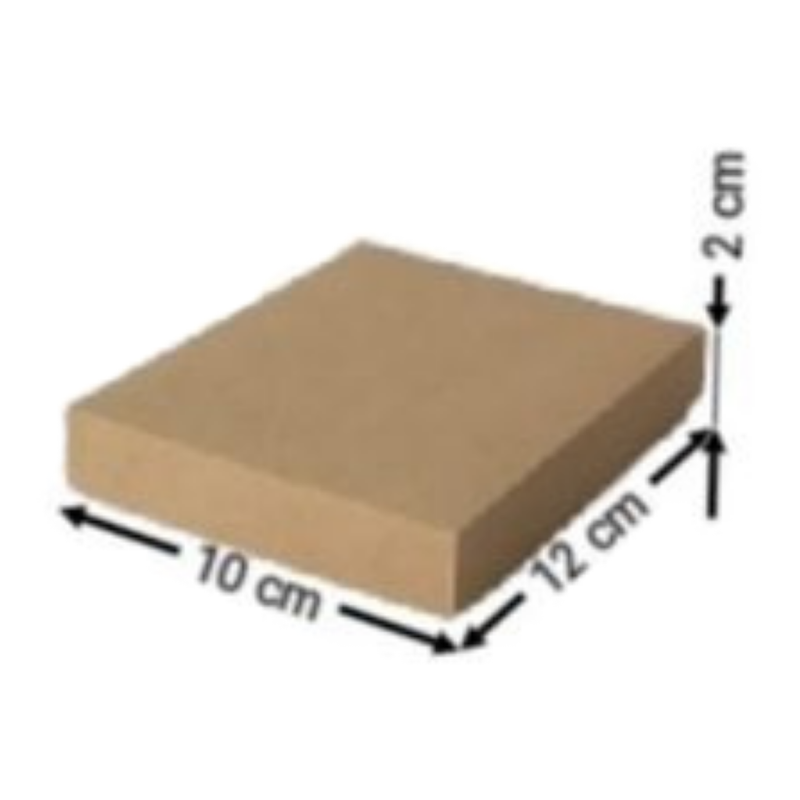 CAJA KRAFT #2029 12X10X2CM