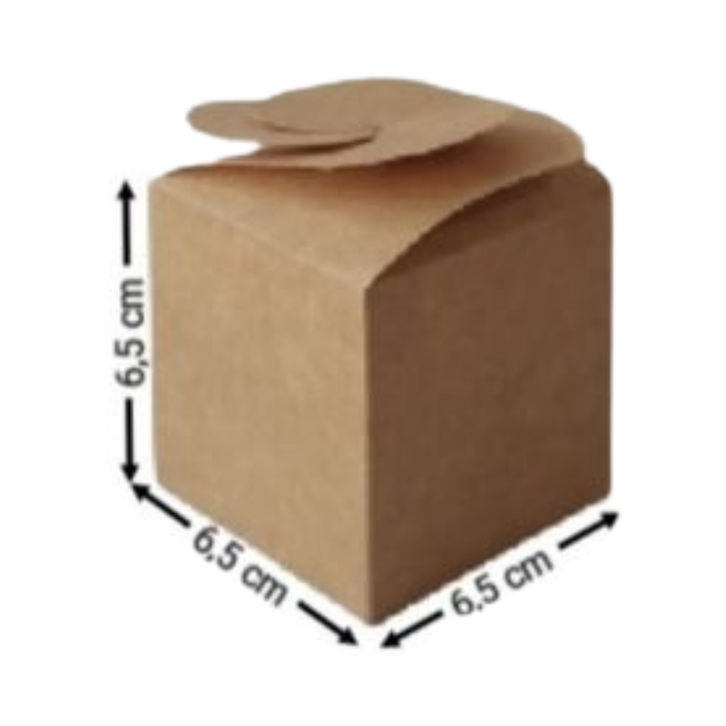 CAJA KRAFT #2035 6,5X6,5X6,5CM
