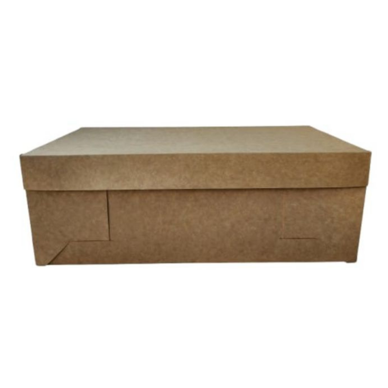 CAJA KRAFT RECTANGULAR #2076 42X20X14CM