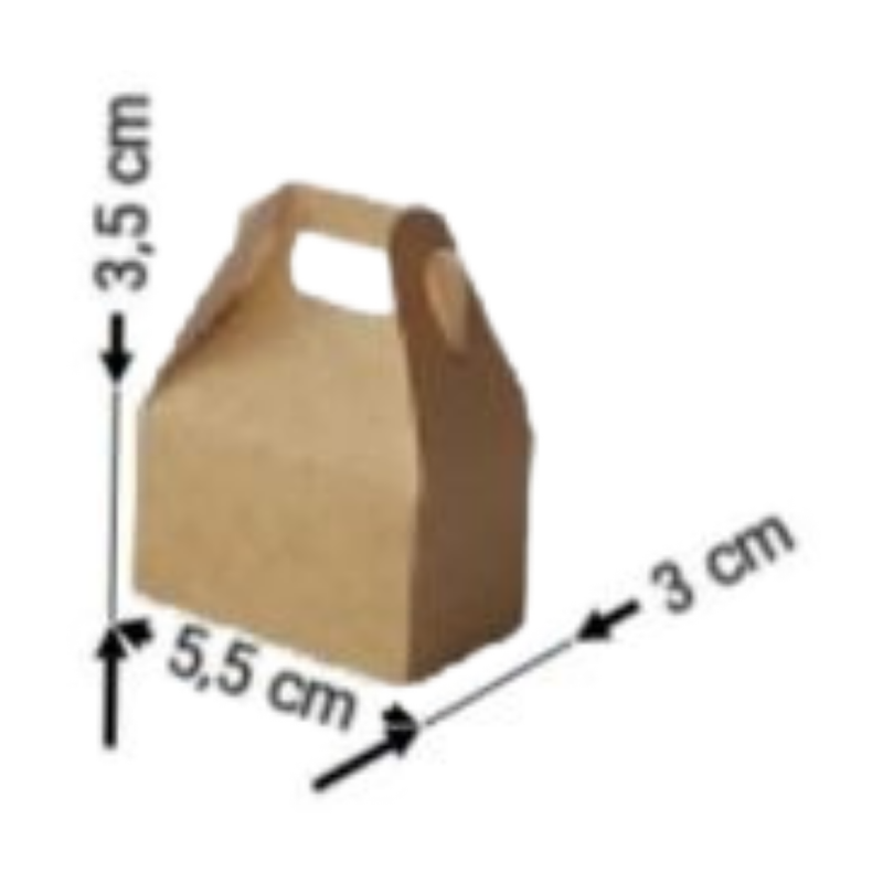 CAJA KRAFT P/SORPRESA #4701 29X18X8CM