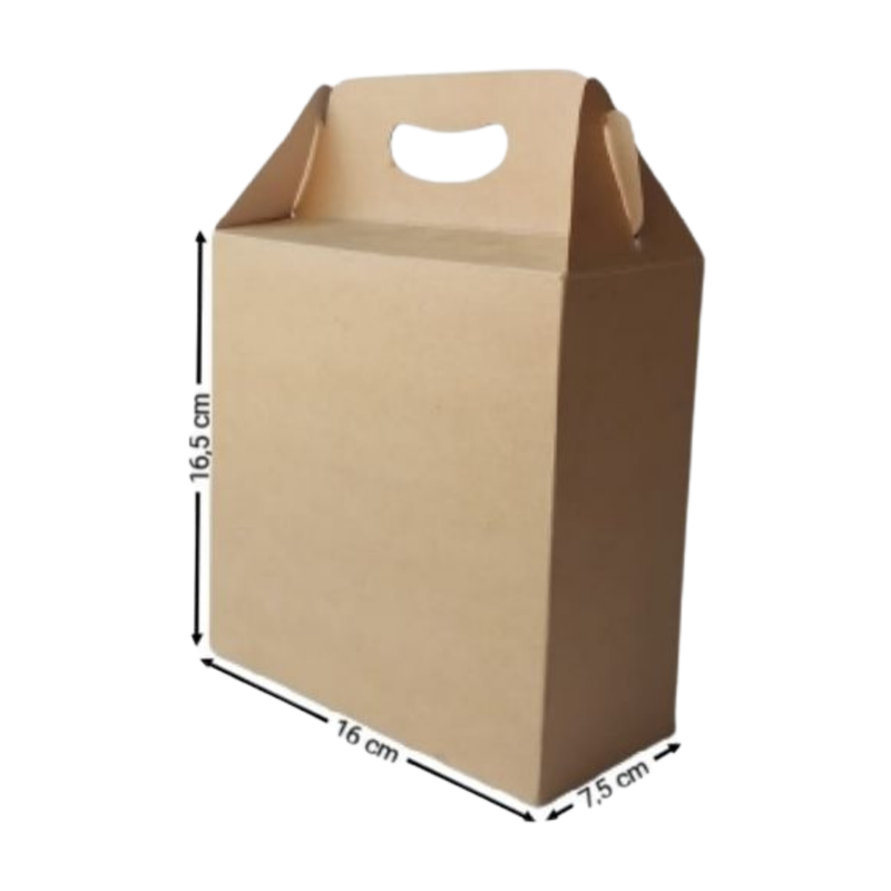 CAJA KRAFT P/SORPRESA #4708 16X16,5X7,5CM