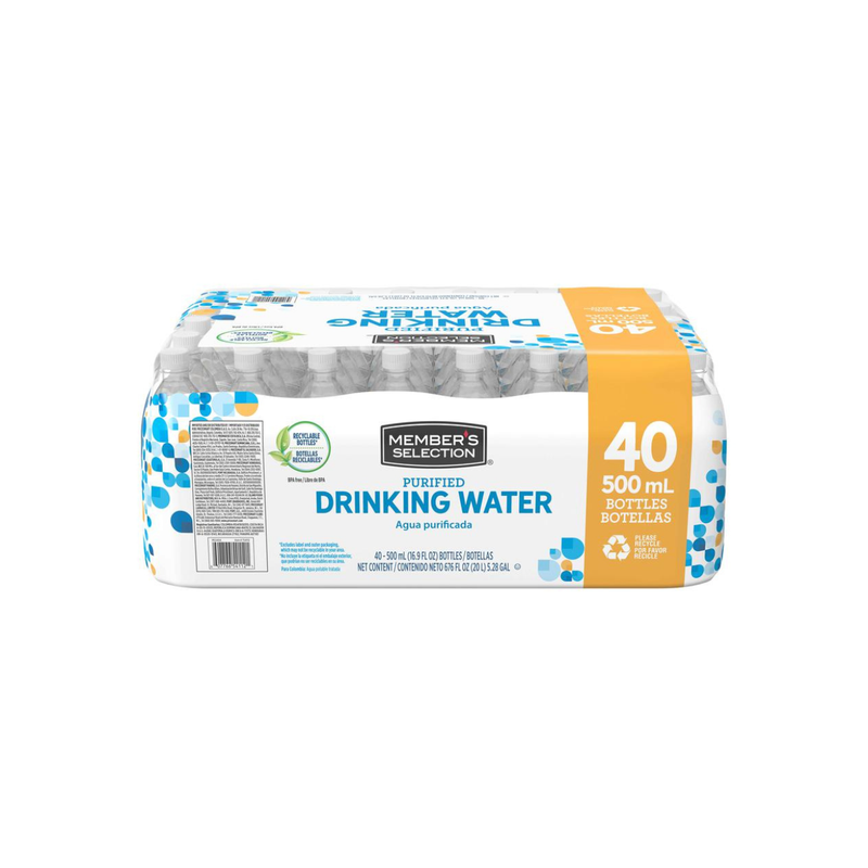 AGUA EMBOTELLADA MS 500ML X40 UNIDADES