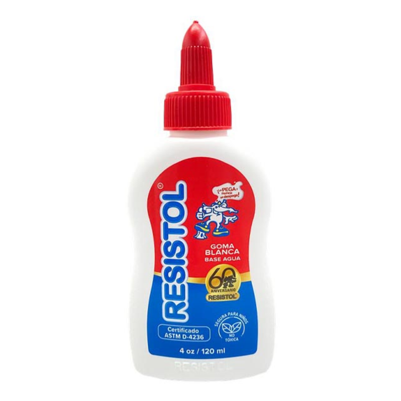 GOMA LIQUIDA 120ML 4OZ RESISTOL 1 UD
