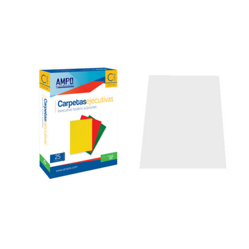 CARPETA EJECUTIVA BARNIZADA COLOR X25