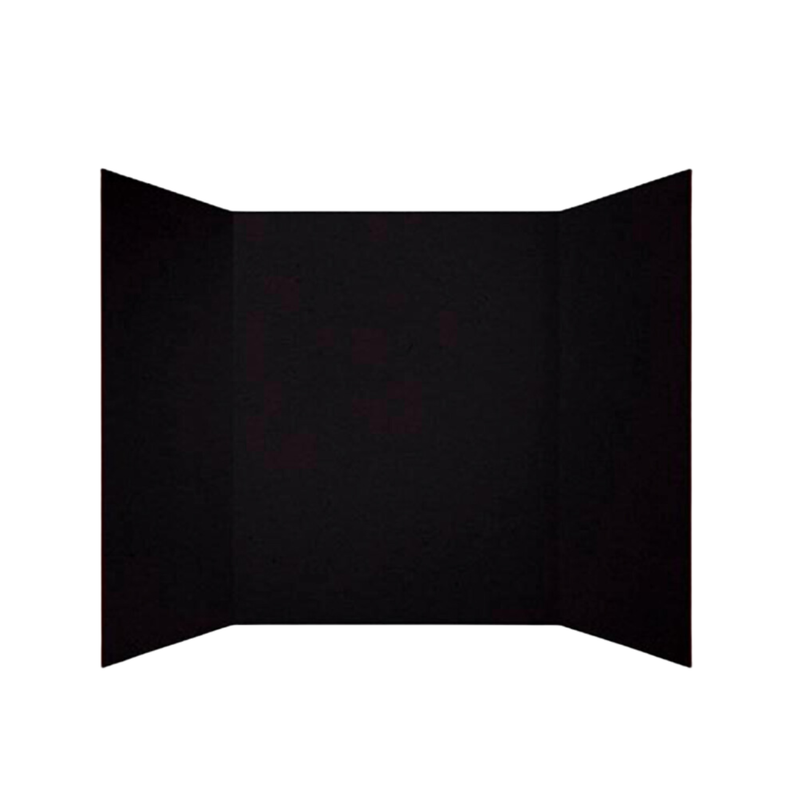 CARTON EXPOSITOR NEGRO MEDIANO UNIDAD