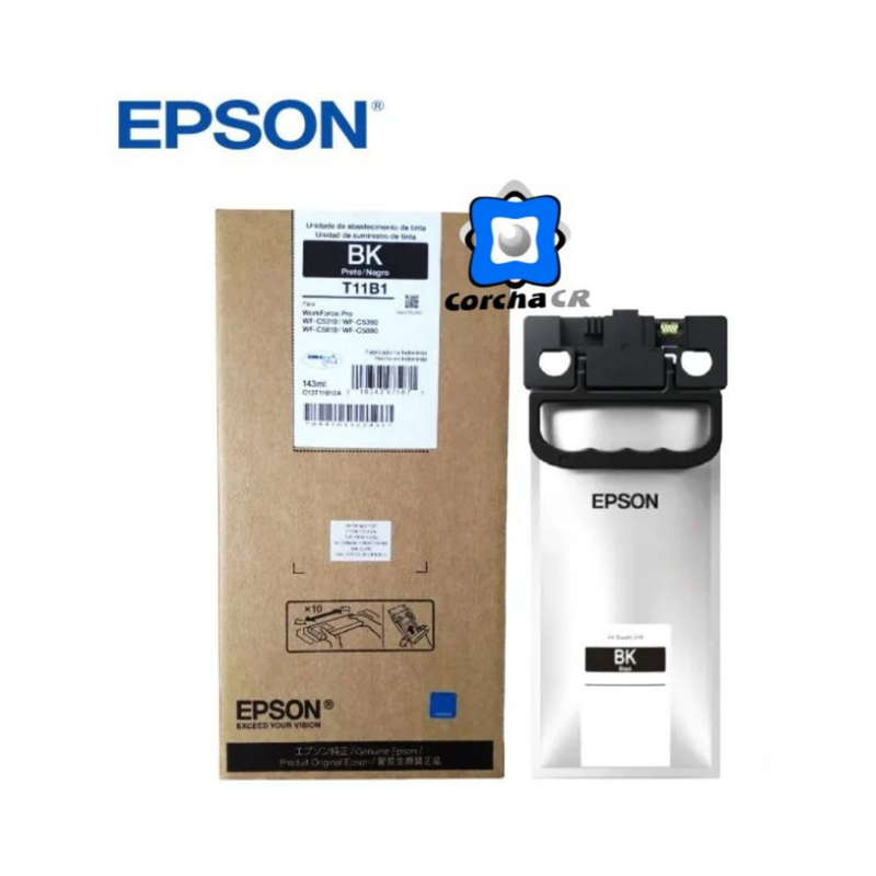 CARTUCHO EPSON ALTO RENDIMIENTO T11B120-AL NEGRO - WF-C5310/5810/90 