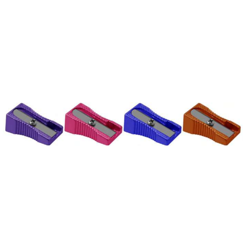  TAJADOR METALICO DE COLORES ( 24 PZS ) STUDMARK