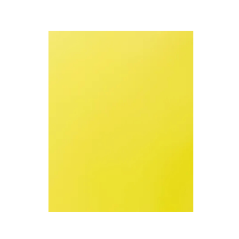 CARTULINA BRISTOL AMARILLA T/CARTA (PAQ 100)