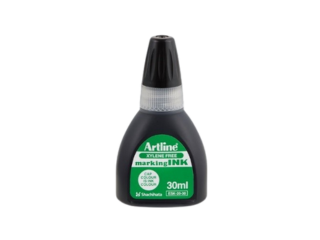 TINTA P/MARCADOR PERMANENTE ARTLINE NEGRO 30 ML.