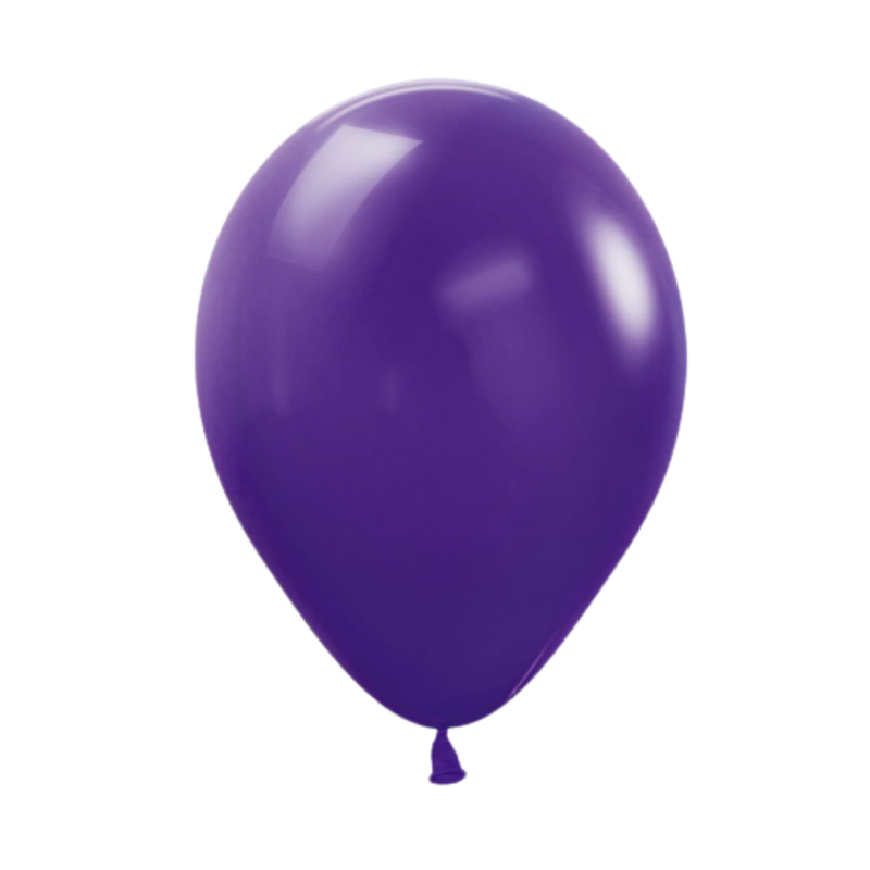 GLOBO No. 24 MORADO PAYASO (EST. VIOLETA) (1 UND)