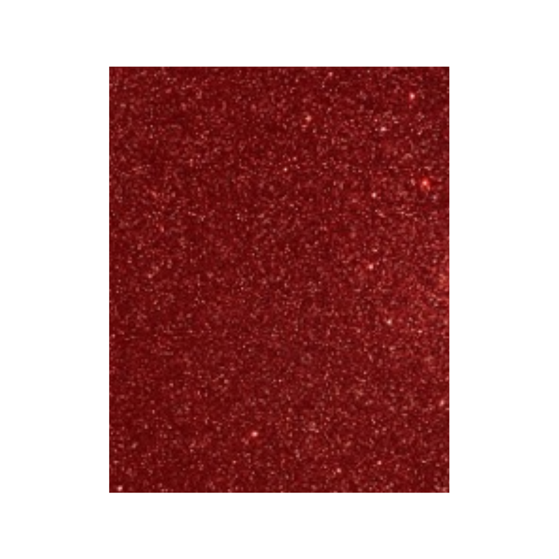 FOAM ESCARCHADO 50X70CM ROJO 10H.