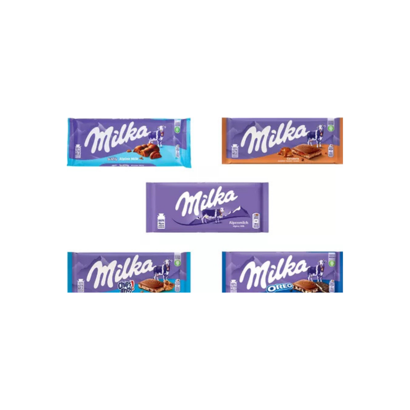 CHOCOLATE MILKA SURTIDO 100G UNIDAD