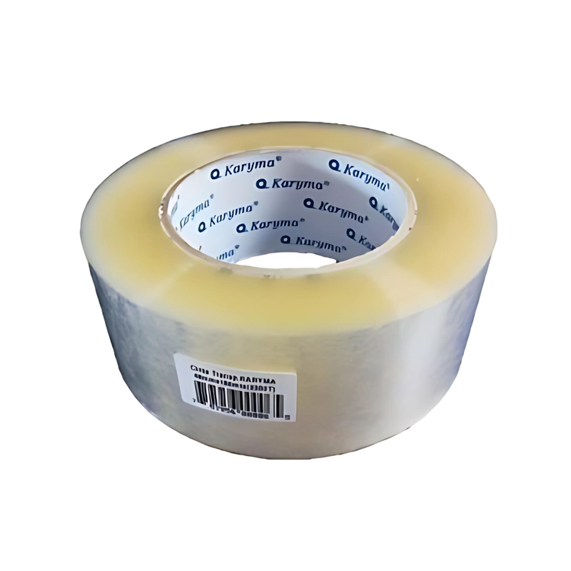 CINTA ADHESIVA TRANSPARENTE 2" X 180 MTS KARYMA UNIDAD (36)