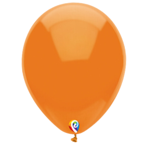 GLOBO No. 12 NARANJA PAYASO