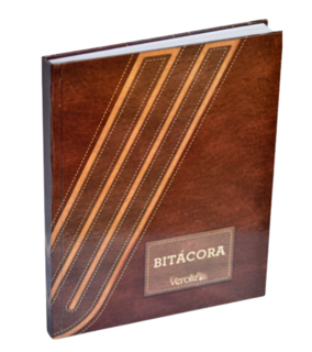 CUADERNO BITACORA VEROLIZ 150 H (300F) COSIDO