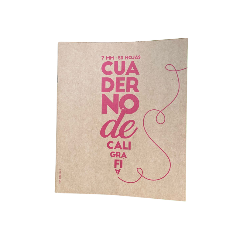 CUADERNO CALIGRAFIA 7MM 50H