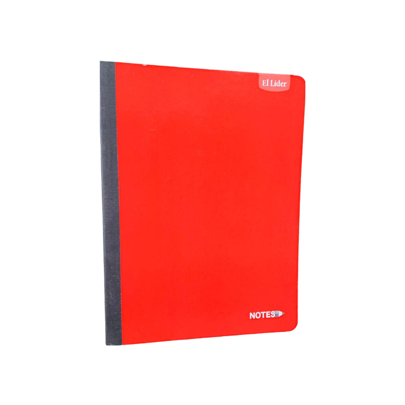 CUADERNO COSIDO EL LIDER GRANDE 52H UNICOLOR UNIDAD