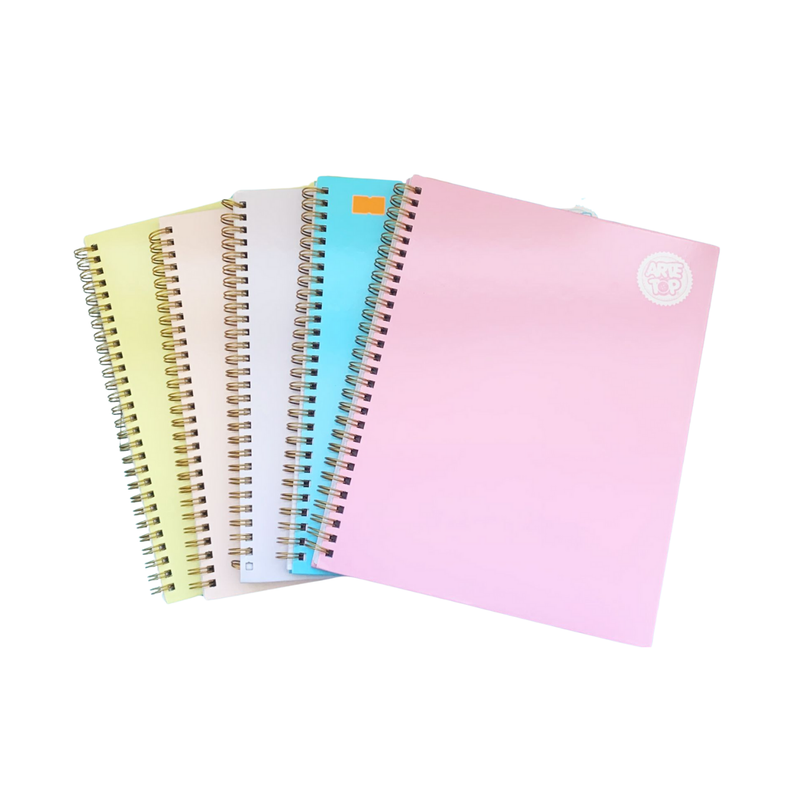 CUADERNO SAV RESORTE DOBLE TAPA DURA 120H 1M UNIDAD