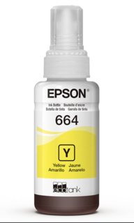 TINTA 664 AMARILLA EPSON BOTELLA L110-L210-L350-L355-L555