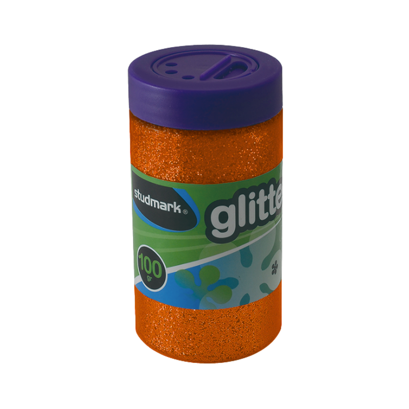 ESCARCHAS 50G,NARANJA 6PZS STUDMARK