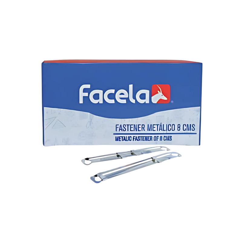 FASTENER METALICO 8CM FACELA (CJ 50)