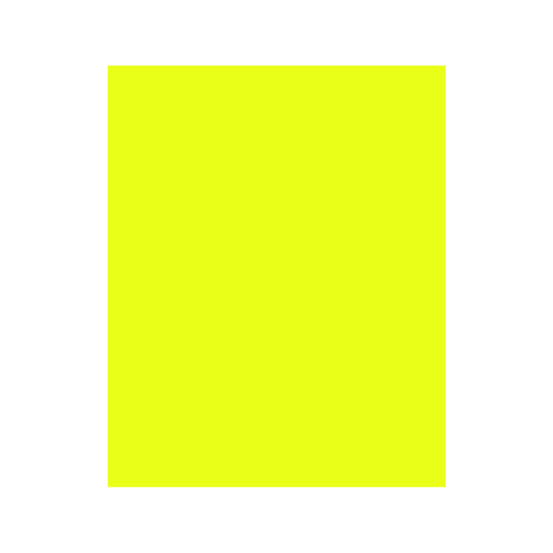 FOAM FLUORESCENTE 50X70CM AMARILLO 10 H.