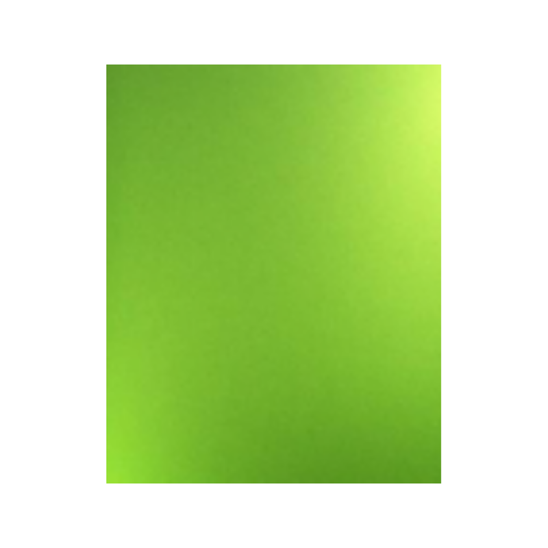 FOAM METALICO T/CARTA VERDE LIMON (10H)