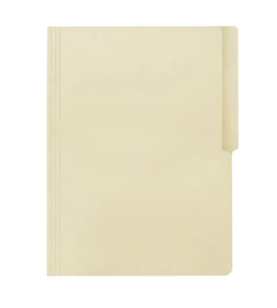 FOLDER MANILA AMPO T/CARTA (BOLSA 100)