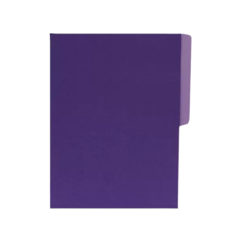 FOLDER MANILA T/C MORADO BITONO STARFILE (PAQ 25)