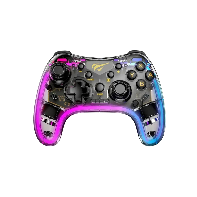 GAME PAD CONTROL HV-G158BT PRO TRANSPARENTEBLUETOOTH UNIDAD
