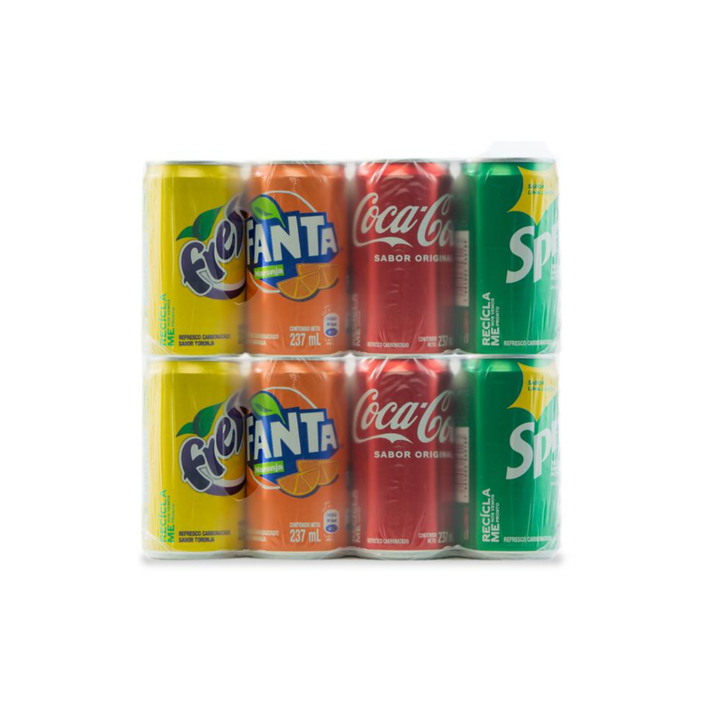 GASEOSA MINI SURTIDA 237ML  X16 UNIDADES
