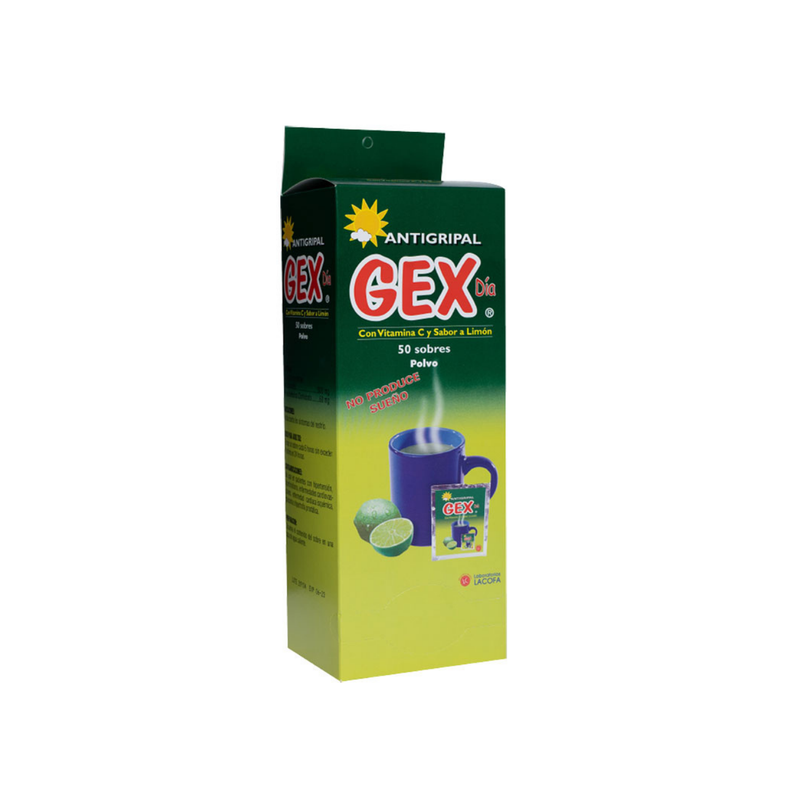 GEX ANTIGRIPAL EN POLVO DIA PAQUETE 50